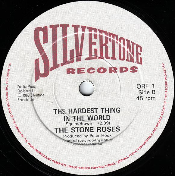 The Stone Roses - Elephant Stone | Silvertone Records (ORE 1) - 4