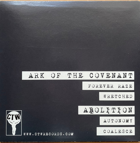 Ark Of The Covenant / Abolition - Ark Of The Covenant / Abolition | Carry The Weight Records (CTWR12) - 2 Ark Of The Covenant / Abolition - Ark Of The Covenant / Abolition | Carry The Weight Records (CTWR12) - 2