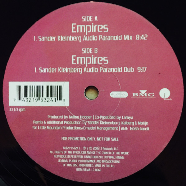 Lamya - Empires (Sander Kleinenberg Remixes) | Global Talent Records (74321 95324 1) - 2