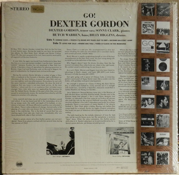 Dexter Gordon - Go! | Blue Note (BST 84112) - 4