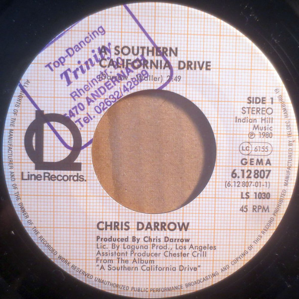 Chris Darrow - A Southern California Drive | Line Records (6.12 807) - 3