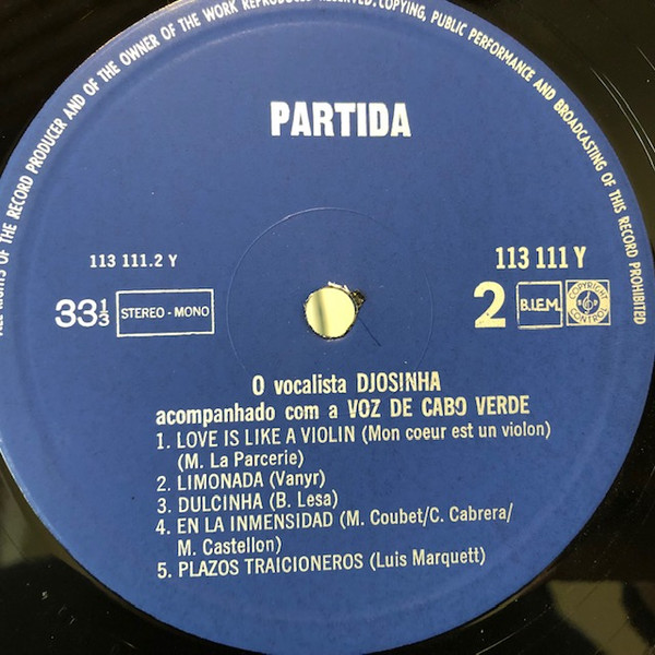 Voz De Cabo Verde - Partida | Casa Silva (113 111 Y) - 3
