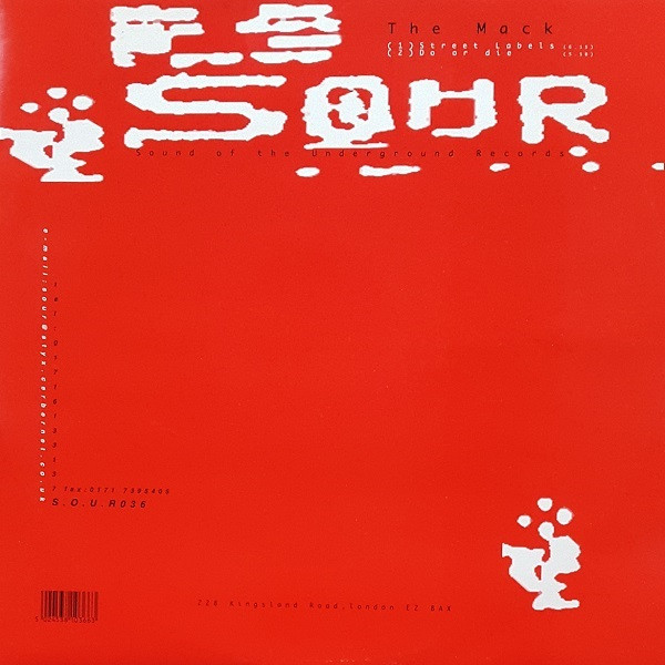 The Mack - Street Labels / Do Or Die | SOUR (SOUR 036)