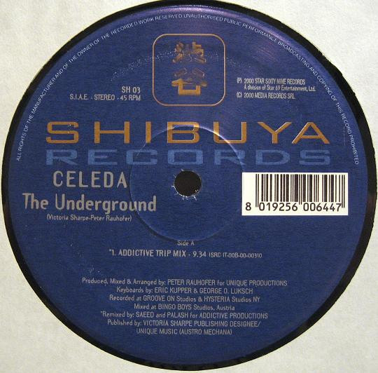 Celeda - The Underground | Shibuya Records (SH 03) - main Celeda - The Underground | Shibuya Records (SH 03) - main