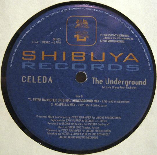 Celeda - The Underground | Shibuya Records (SH 03) - 2 Celeda - The Underground | Shibuya Records (SH 03) - 2