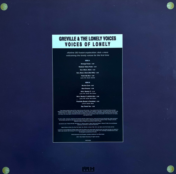 Greville - Voices of Lonely | Mad Habitat Recordings (MADHAB08) - 4 Greville - Voices of Lonely | Mad Habitat Recordings (MADHAB08) - 4