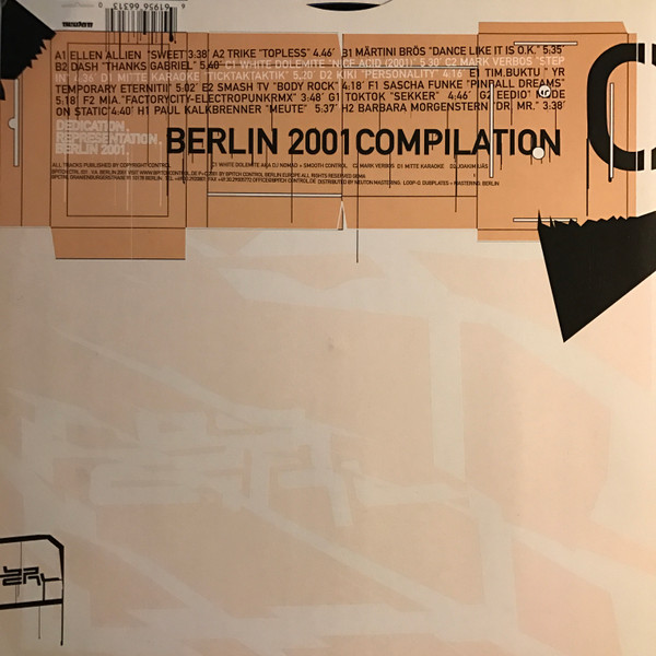 Various - Berlin 2001 Compilation | BPitch Control (BPITCH CTRL 031)