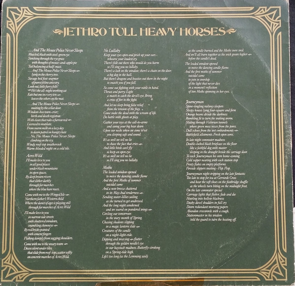 Jethro Tull - Heavy Horses | Chrysalis (L 36542) - 3