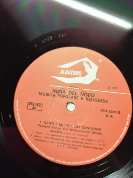 Various - India Del Nord. Musica Popolare E Religiosa | Albatros (ALB/10) - 3 Various - India Del Nord. Musica Popolare E Religiosa | Albatros (ALB/10) - 3