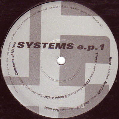 Various - Systems E.P. 1 | Terraform Records (TF-001) - main