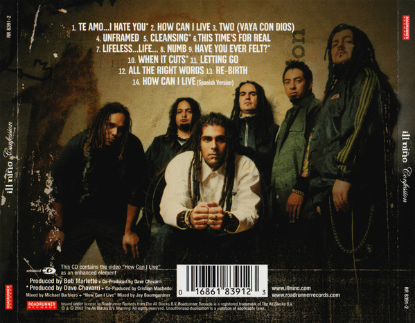 Ill Niño - Confession | Roadrunner Records (RR 8391-2) - 2