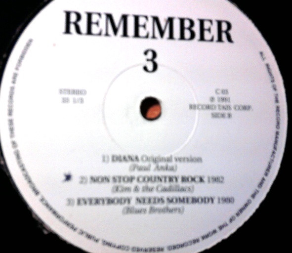 Various - Remember 3 | Records Tais Corporation (C 03) - 2 Various - Remember 3 | Records Tais Corporation (C 03) - 2