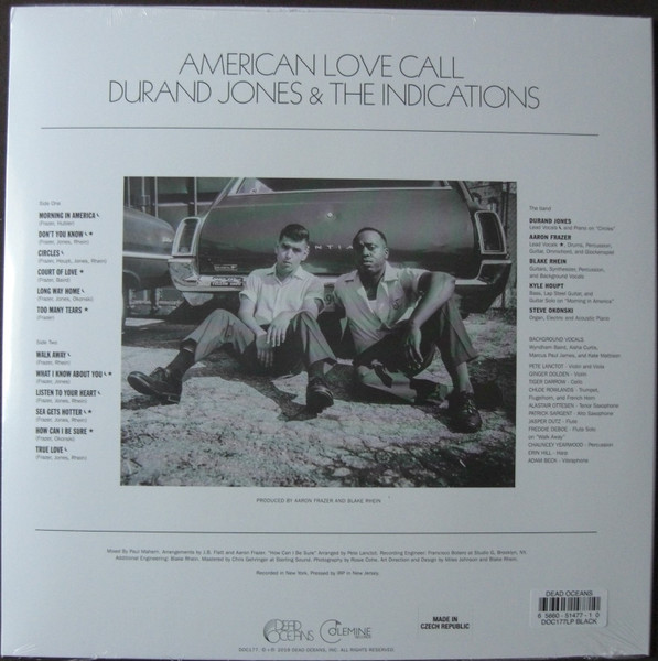 Durand Jones & The Indications - American Love Call | Dead Oceans (DOC177) - 2 Durand Jones & The Indications - American Love Call | Dead Oceans (DOC177) - 2