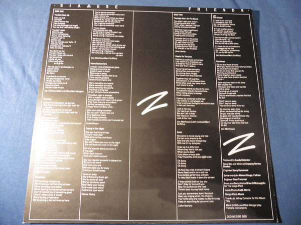 Iain Matthews - Siamese Friends | Ariola (200 912) - 4 Iain Matthews - Siamese Friends | Ariola (200 912) - 4