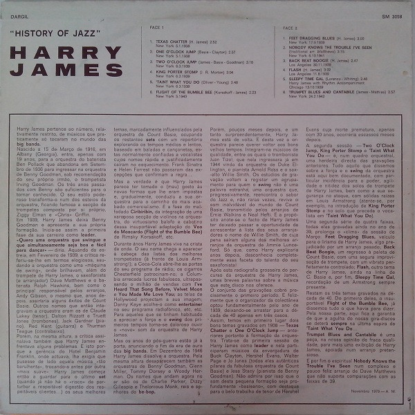 Harry James And His Orchestra - Swinging' With Harry James | International Joker Production (SM 3058) - 2