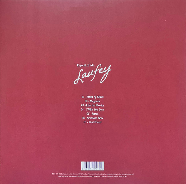 Laufey - Typical Of Me | Awal Recordings America, Inc. (LAULP002X) - 2 Laufey - Typical Of Me | Awal Recordings America, Inc. (LAULP002X) - 2