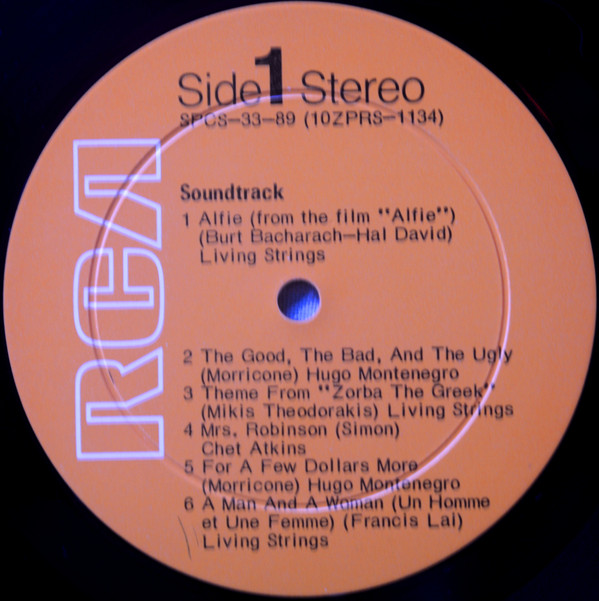 Various - Soundtrack | RCA (SPCS 33-89) - 3 Various - Soundtrack | RCA (SPCS 33-89) - 3