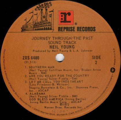 Neil Young - Journey Through The Past | Reprise Records (2XS 6480) - 4