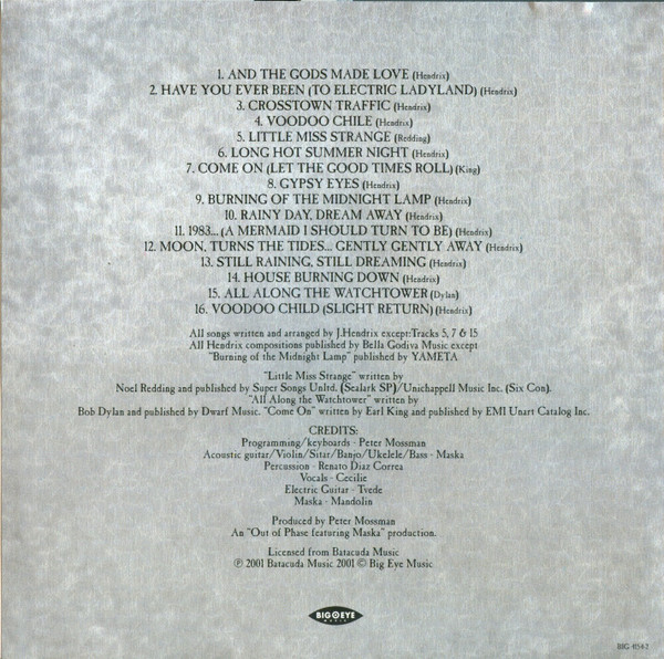 Out Of Phase - Acoustic Ladyland - A Tribute To Jimi Hendrix | Big Eye Records (BIG 41542) - 4