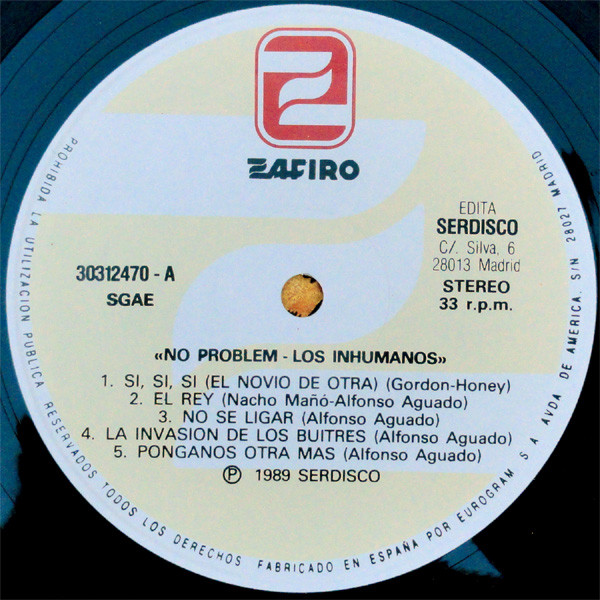 Los Inhumanos - No Problem | Zafiro (30312470) - 3