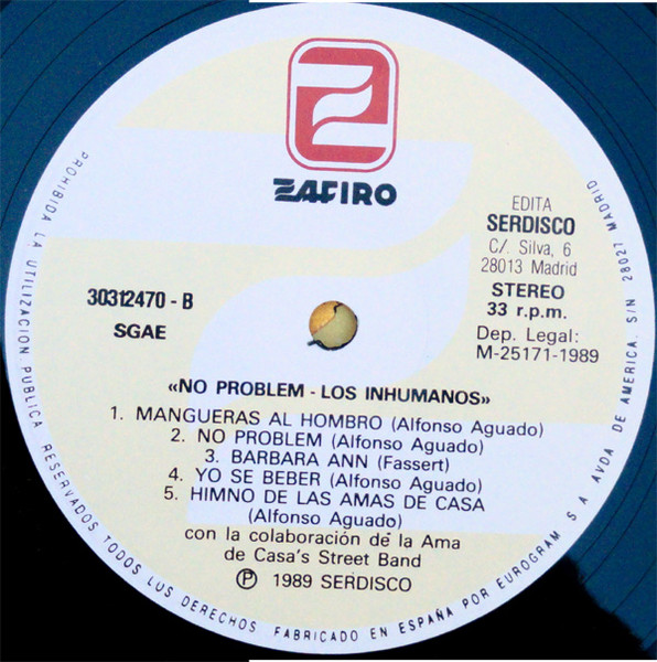 Los Inhumanos - No Problem | Zafiro (30312470) - 4