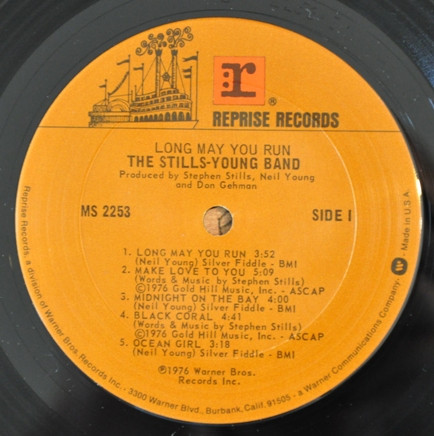 The Stills-Young Band - Long May You Run | Reprise Records (MS 2253) - 3
