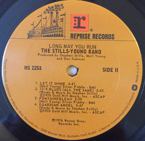 The Stills-Young Band - Long May You Run | Reprise Records (MS 2253) - 4
