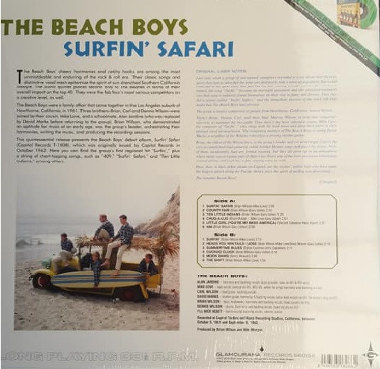 The Beach Boys - Surfin' Safari | Glamourama Records (660156) - 2 The Beach Boys - Surfin' Safari | Glamourama Records (660156) - 2