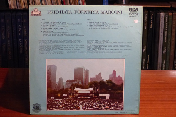 Premiata Forneria Marconi - Live In U.S.A. | Rca Victor (AVSS 4479) - 2