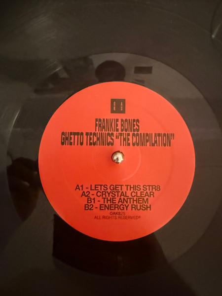 Frankie Bones - Ghetto Technics "The Compilation" Vol. 1 | Oaks (OAKS25) - 2