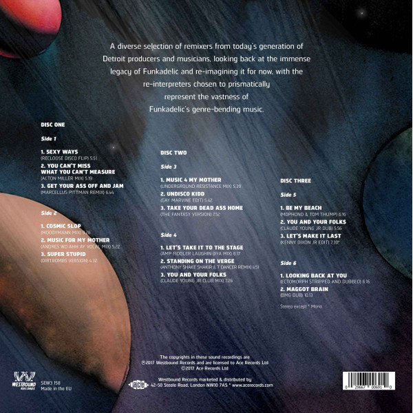 Funkadelic - Reworked By Detroiters | Westbound Records (SEW3 158) - 2 Funkadelic - Reworked By Detroiters | Westbound Records (SEW3 158) - 2