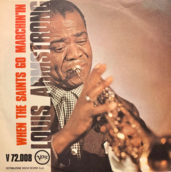 Louis Armstrong - When The Saints Go Marchin' In | Verve Records (V 72.008) - main