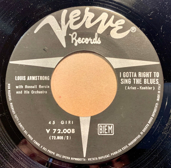 Louis Armstrong - When The Saints Go Marchin' In | Verve Records (V 72.008) - 4