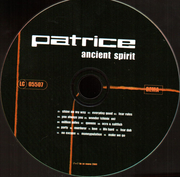 Patrice - Ancient Spirit | Yo Mama's Recording (YPS 7027-2) - 3 Patrice - Ancient Spirit | Yo Mama's Recording (YPS 7027-2) - 3