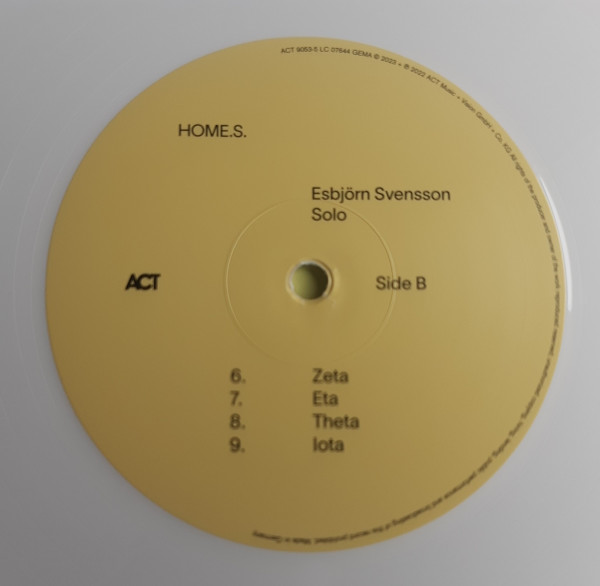 Esbjörn Svensson - HOME.S. - Esbjörn Svensson Solo | ACT (ACT 9053-5) - 4 Esbjörn Svensson - HOME.S. - Esbjörn Svensson Solo | ACT (ACT 9053-5) - 4