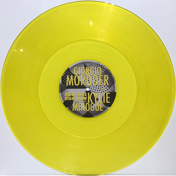 Giorgio Moroder Featuring Kylie Minogue - Right Here, Right Now | Good For You Records (GFYWAX003)
