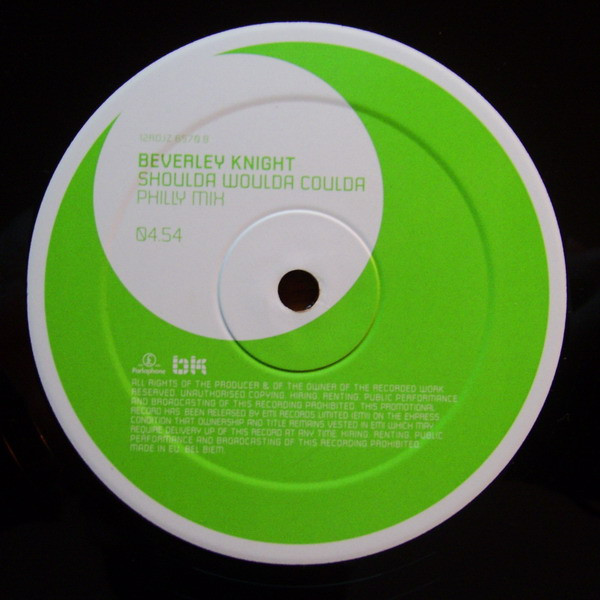 Beverley Knight - Shoulda Woulda Coulda | Parlophone (12RDJZ 6570) - main Beverley Knight - Shoulda Woulda Coulda | Parlophone (12RDJZ 6570) - main