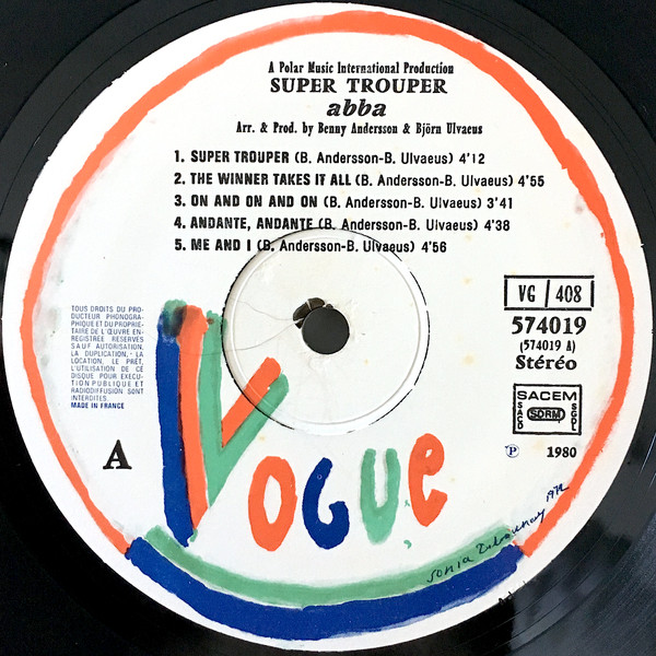 ABBA - Super Trouper | Vogue (574019) - 3