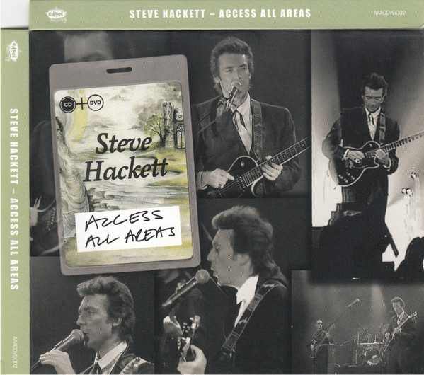 Steve Hackett - Access All Areas | Edsel Records (AAACDVD002)