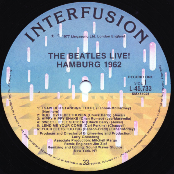 The Beatles - Live! At The Star-Club In Hamburg, Germany; 1962. | Interfusion (L 45733/4) - 3