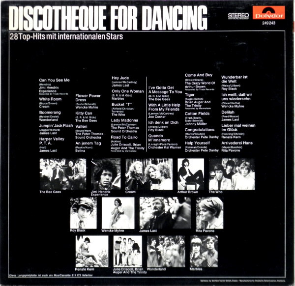 Various - Discotheque For Dancing | Polydor (249 243) - 2