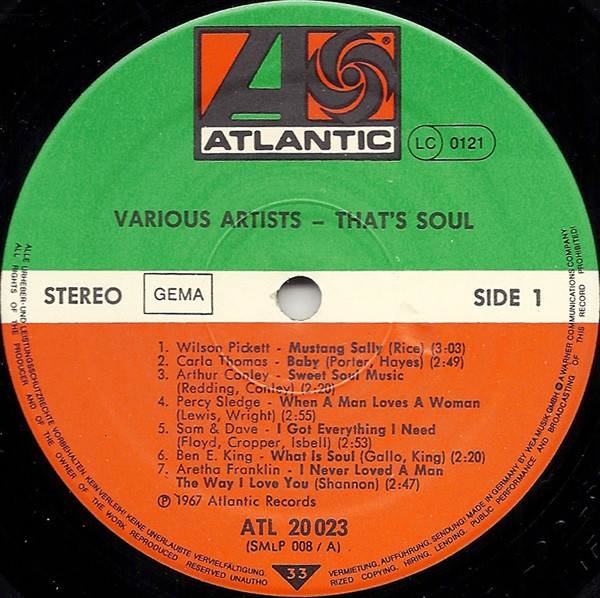 Various - That's Soul 1-6 | Midi (MID 60 152) - 3 Various - That's Soul 1-6 | Midi (MID 60 152) - 3