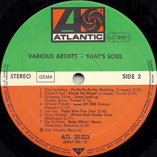 Various - That's Soul 1-6 | Midi (MID 60 152) - 4 Various - That's Soul 1-6 | Midi (MID 60 152) - 4