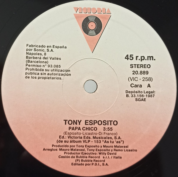 Tony Esposito - Papa Chico | Victoria (20.889) - 3