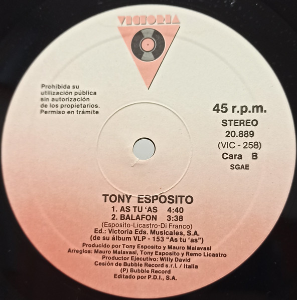 Tony Esposito - Papa Chico | Victoria (20.889) - 4