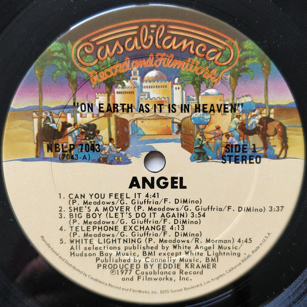 Angel - On Earth As It Is In Heaven | Casablanca (NBLP 7043) - 3 Angel - On Earth As It Is In Heaven | Casablanca (NBLP 7043) - 3