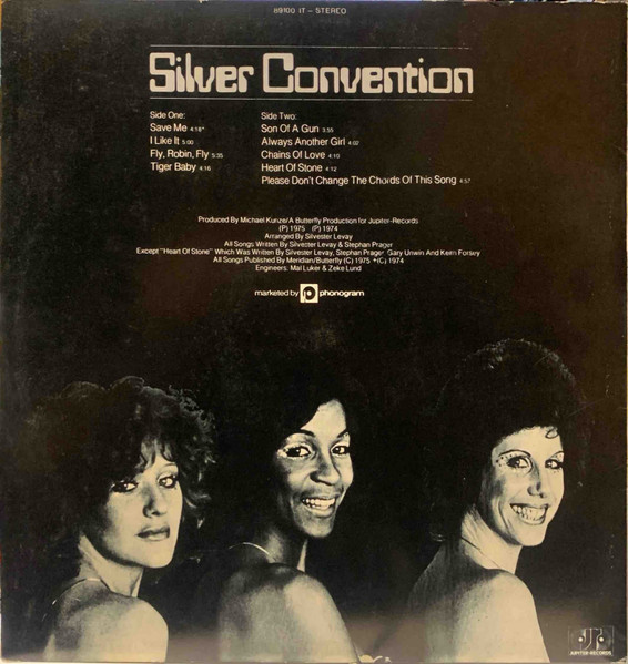Silver Convention - Silver Convention | Jupiter Records (89100 IT) - 2