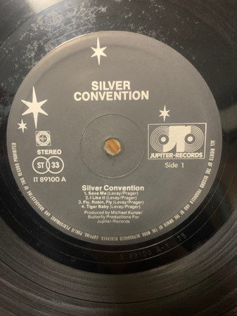 Silver Convention - Silver Convention | Jupiter Records (89100 IT) - 3