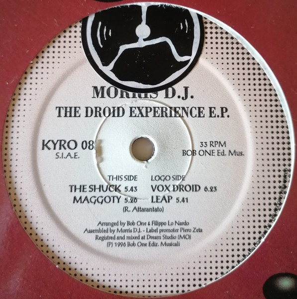 Luca Morris - The Droid Experience E.P. | Kyro Records (KYRO 08) - 2