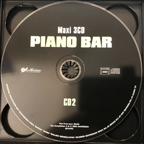 Various - Maxi 3CD - Piano Bar | Wagram Music (3074492) - 3